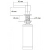 Fabiano FAS-D 41 Antracit 8241.401.0049 - зображення 2