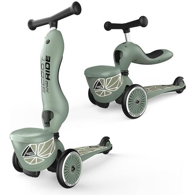 Scoot And Ride Highwaykick 1 Lifestyle Green Lines (SR-160628-Green-Lines) - зображення 1