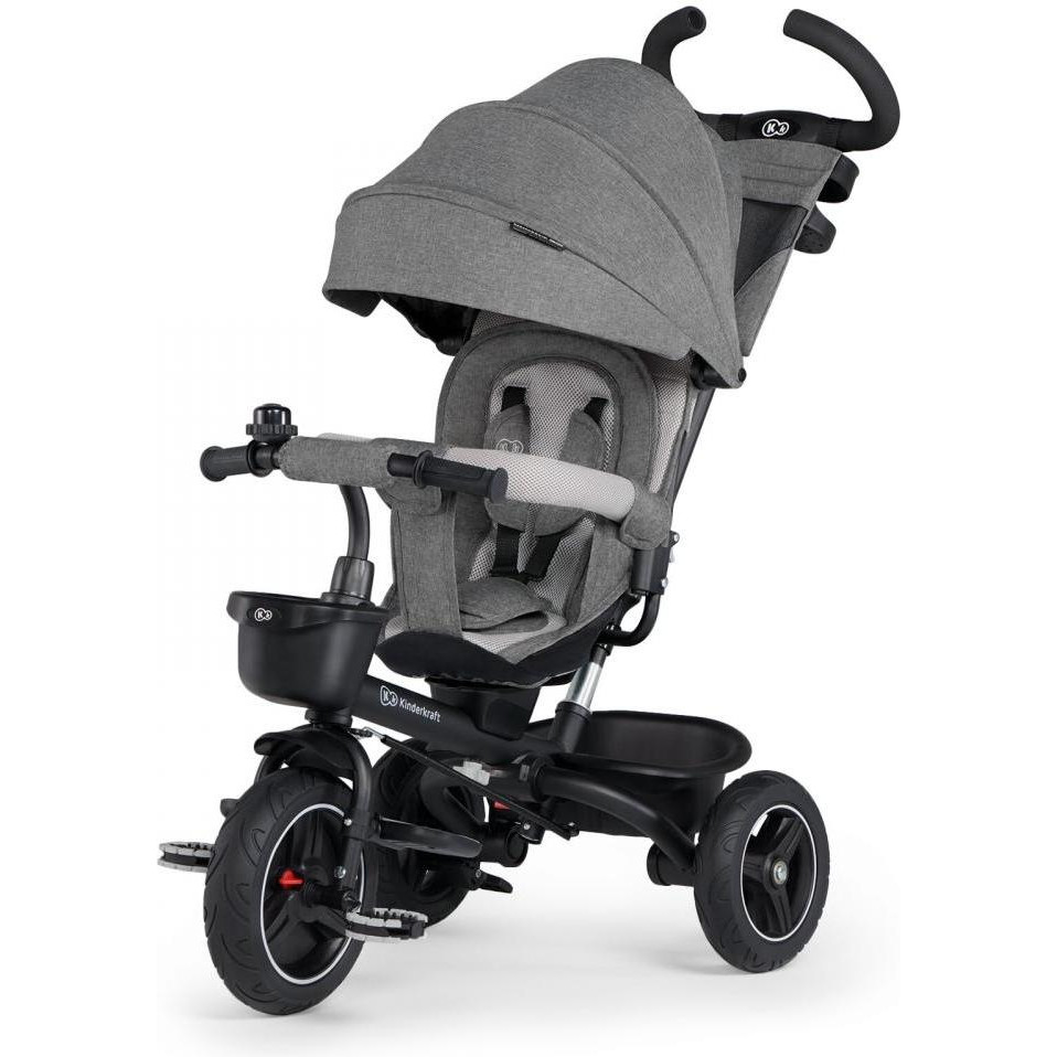 KinderKraft Spinstep Platinum Grey (RSPST00GRY0000) - зображення 1