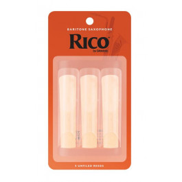   RICO Трости для саксофона баритон RLA0325 - Baritone Sax #2.5 - 3-Pack