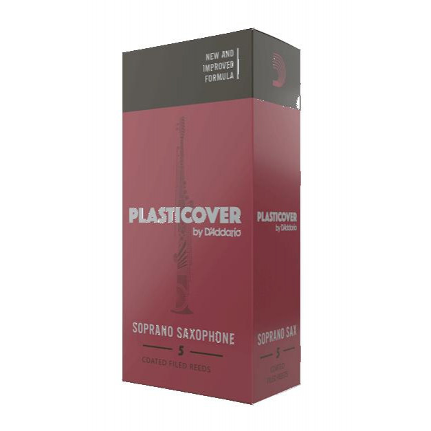 RICO Трости для саксофона сопрано Plasticover RRP05SSX300 - Soprano Sax #3.0 - 5-Pack - зображення 1