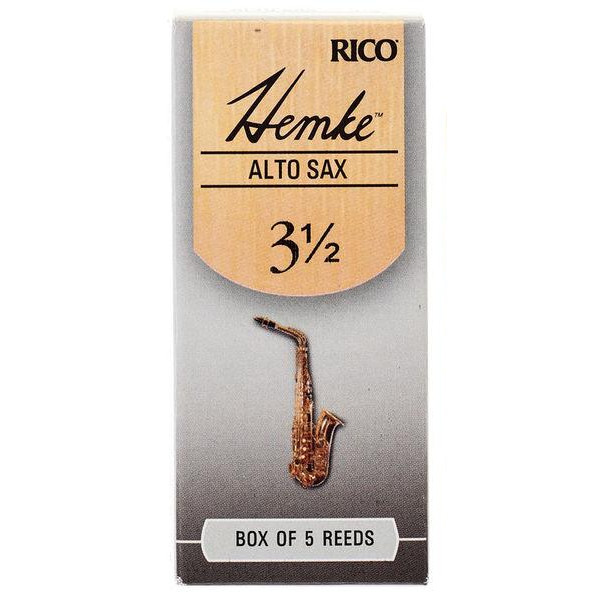 RICO Трости для саксофона альт RHKP5ASX350 Frederick L. Hemke - Alto Sax #3.5 - 5-Pack - зображення 1