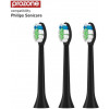 ProZone Premium-Diamond for Philips Medium Black 3pcs - зображення 1