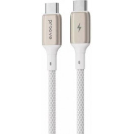   Proove Cable USB-C to USB-C Dense Metal 60w 1m White (CCDM60002202)