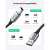 UGREEN US369 Printer Cable with Alu Case 2m Black (80803) - зображення 7