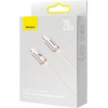 Baseus Crystal Shine Series Fast Charging Data Cable Type-C to Lightning 20W 2m Pink (CAJY001404) - зображення 8