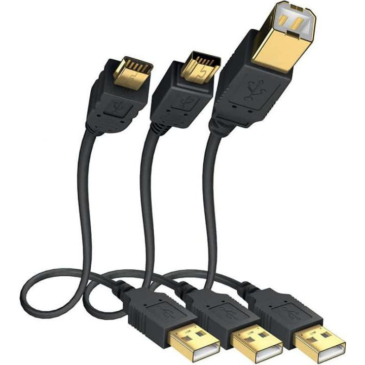 Inakustik Premium USB-A to USB-В 2m - зображення 1