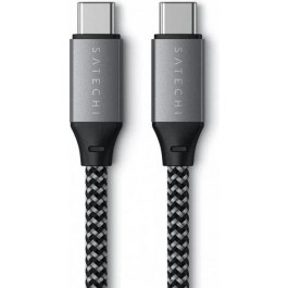   Satechi USB-C to USB-C 100W Space Gray 0.25m (ST-TCC10M)