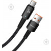 Essager Sunset Fast Charging Data Cable 7A USB-A to Type-C 3м Black (EXC7A-CGC01-P) - зображення 1