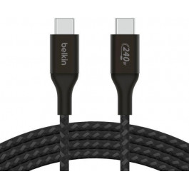   Belkin USB Type-C to USB Type-C 240W 1m Black (CAB015BT1MBK)