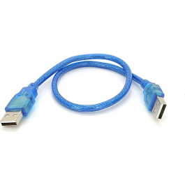   Ritar USB 2.0 AM/AM 0.5m Blue (YT-AM/AM-0.5TBL)