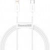 Baseus Lightning to USB Type-C Superior Series PD 1m White (CATLYS-A02) - зображення 1