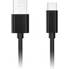   Choetech USB to USB Type-C 2m Black (AC0003)