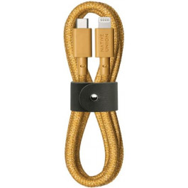   NATIVE UNION Belt Cable USB-C to Lightning 1.2m Kraft (BELT-CL-KFT-2-NP)