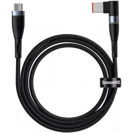   Baseus Zinc Magnetic Series Lenovo Laptop Charging Cable Type-C to DC Square Port 100W 2m Black (CATXC-U01)