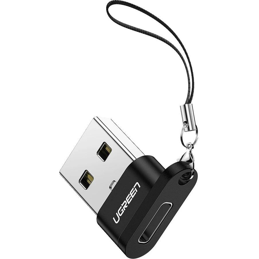 UGREEN US280 USB-A Male to Type-C Black (50568) - зображення 1