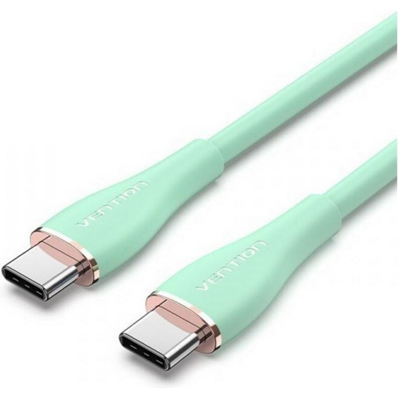 Vention USB-C to USB-C 1m Green (TAWGF) - зображення 1