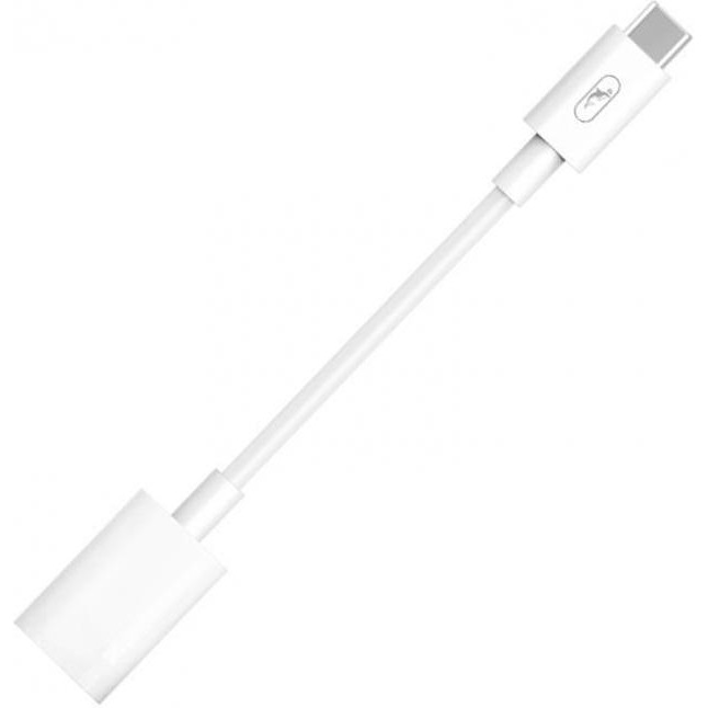 SkyDolphin OTG Type-C to USB White (ADPT-00018) - зображення 1