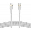 Belkin USB-C to USB-C Braided Silicone 1m White (CAB011BT1MWH) - зображення 3