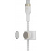 Belkin USB-C to USB-C Braided Silicone 1m White (CAB011BT1MWH) - зображення 5