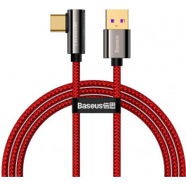   Baseus USB Type-C to USB Baseus Legend Series 66W 2m Red (CACS000509)