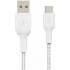 Belkin USB-A to USB-C Silicone 2m white (CAB008BT2MWH) - зображення 3