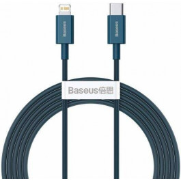   Baseus Superior Series Fast Charging Data Cable Type-C to Lightning PD 20W 2m Blue (CATLYS-C03)