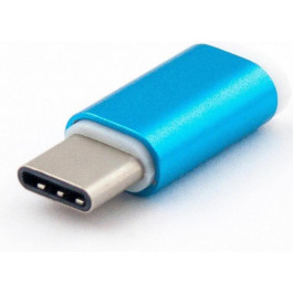   DENGOS Micro USB - USB Type-C Blue (ADP-007)