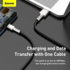 Baseus Cafule Metal Data Cable USB to Type-C 66W 2m Black (CAKF000201) - зображення 8