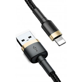   Baseus Cafule Cable USB to lightning 3m Black/Gold (CALKLF-RV1)