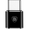 Baseus Micro Female To Type-C Male Adapter Converter Black (CAMOTG-01) - зображення 2