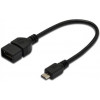 Кабель USB OTG Digitus AK-300309-002-S