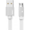 REMAX Kerolla MicroUSB Data/Charge 1m White (RC-094M1M-WHITE) - зображення 1