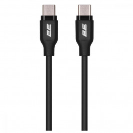   2E USB-C to USB-C Glow 60W 1m Black (2E-CCCC-BL)