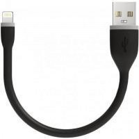   Satechi Flexible Charging Lightning Cable Black 0.15 m (ST-FCL6B)