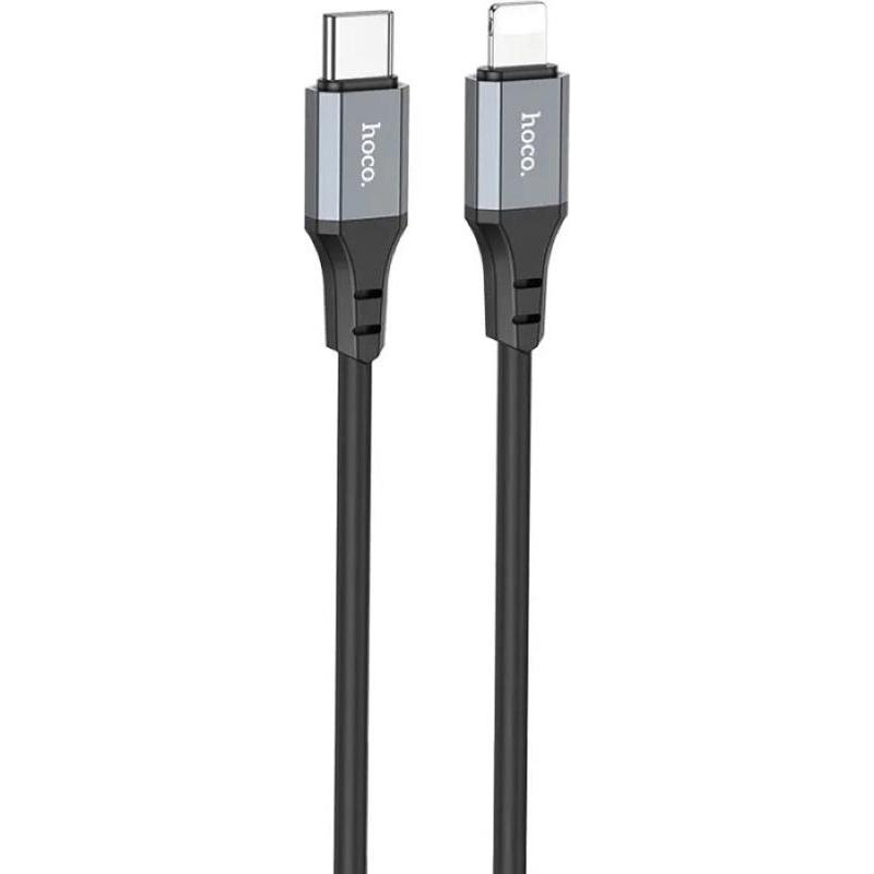 Hoco X92 USB Type-C to Lightning 3m Black (6931474788740) - зображення 1