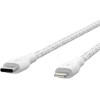 Belkin DuraTek Plus USB-C-Lightning White 1.2m (F8J243BT04-WHT) - зображення 2