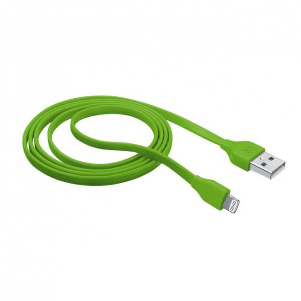 Trust LIGHTNING CABLE 1M (LIME) (20130) - зображення 1