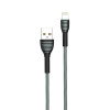 ColorWay USB-Lightning 1m Gray (CW-CBUL041-GR) - зображення 1