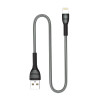 ColorWay USB-Lightning 1m Gray (CW-CBUL041-GR) - зображення 2