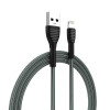 ColorWay USB-Lightning 1m Gray (CW-CBUL041-GR) - зображення 4