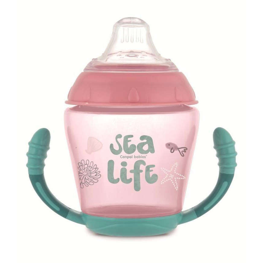 Canpol babies Кружка непроливайка Sea Life 230 мл (56/501) - зображення 1