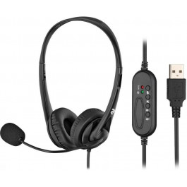   2E CH11 On-Ear USB Black (2E-CH11SU)