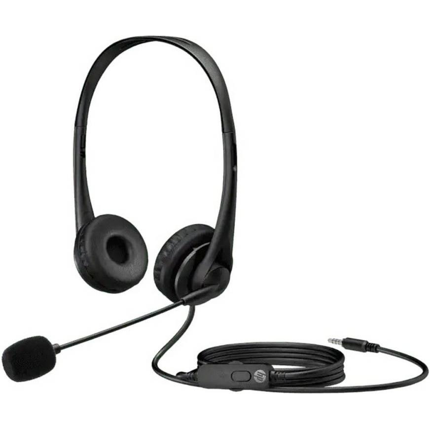 HP Stereo G2 3.5mm Black (428H6AA) - зображення 1