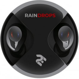   2E RainDrops True Wireless Waterproof Mic Black (2E-EBTWRDBK)