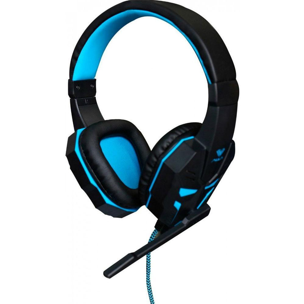 AULA Prime Basic Gaming Headset Black/Blue (6948391232768) - зображення 1