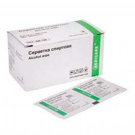   Medicare Спиртові серветки, 100 шт.