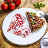 Bormioli Rocco Блюдо для пицы 33 см i love pizz red ronda (419320F77321753) - зображення 2