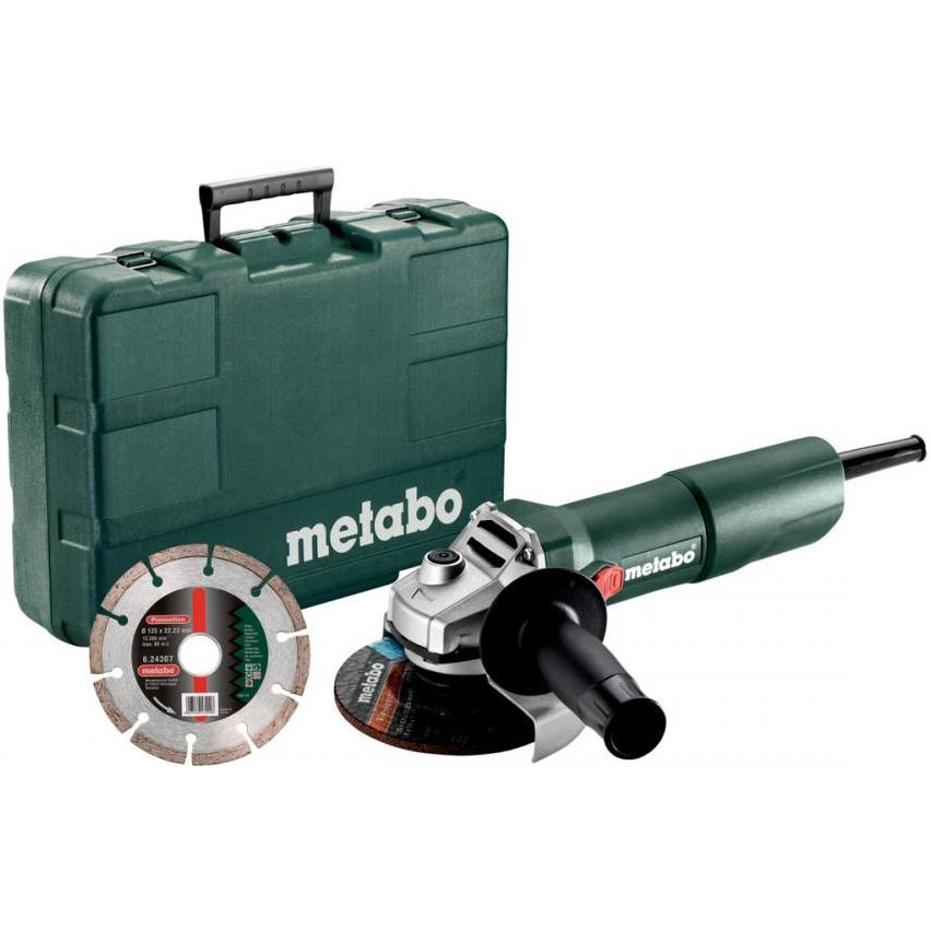 Metabo W 750-125 Set (603605510) - зображення 1