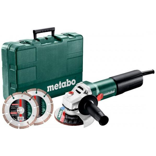 Metabo WEQ 1400-125 Set (600347510) - зображення 1